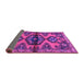 Sideview of Persian Purple Traditional Rug, tr4334pur