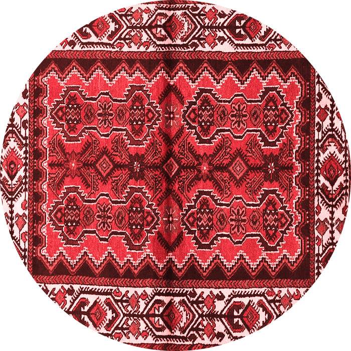 Machine Washable Persian Red Traditional Rug, wshtr4335red