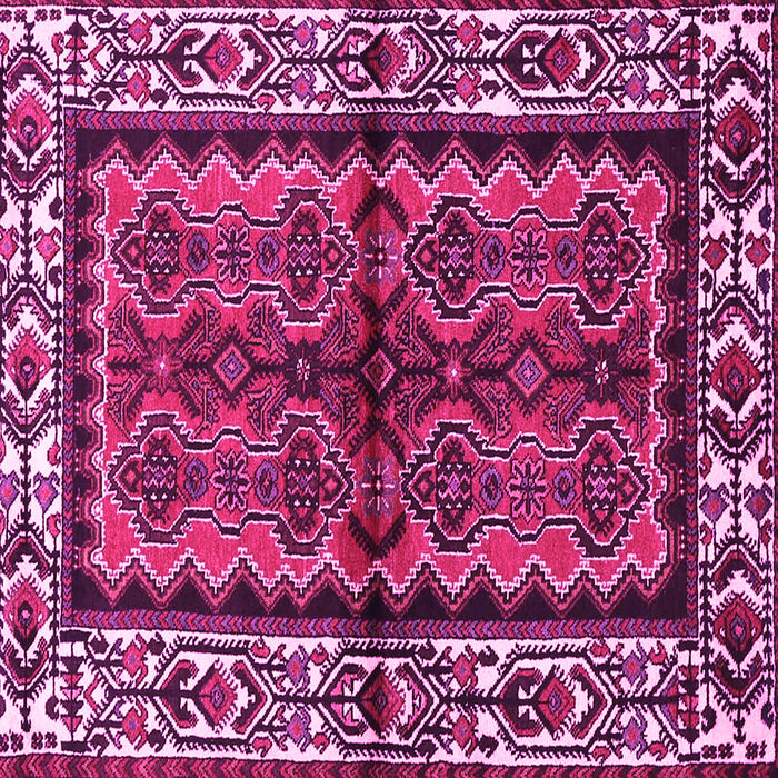 Square Persian Pink Traditional Rug, tr4335pnk