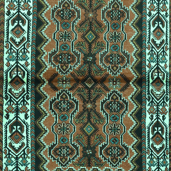 Persian Turquoise Traditional Rug, tr4335turq
