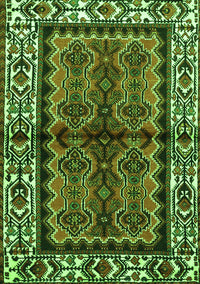 Persian Green Traditional Rug, tr4335grn