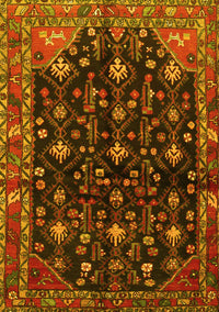 Persian Yellow Traditional Rug, tr4336yw