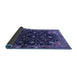 Sideview of Persian Blue Traditional Rug, tr4336blu