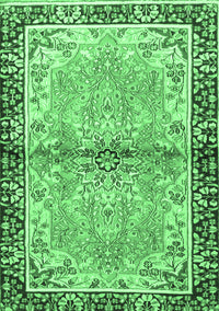 Persian Emerald Green Traditional Rug, tr4337emgrn