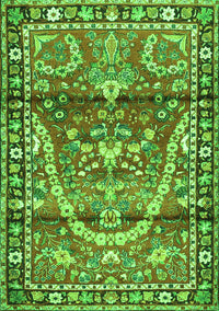 Persian Green Traditional Rug, tr4338grn