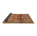 Sideview of Persian Brown Traditional Rug, tr4338brn