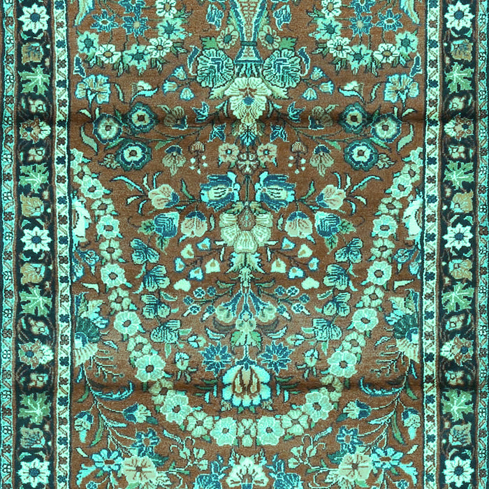 Persian Turquoise Traditional Rug, tr4338turq