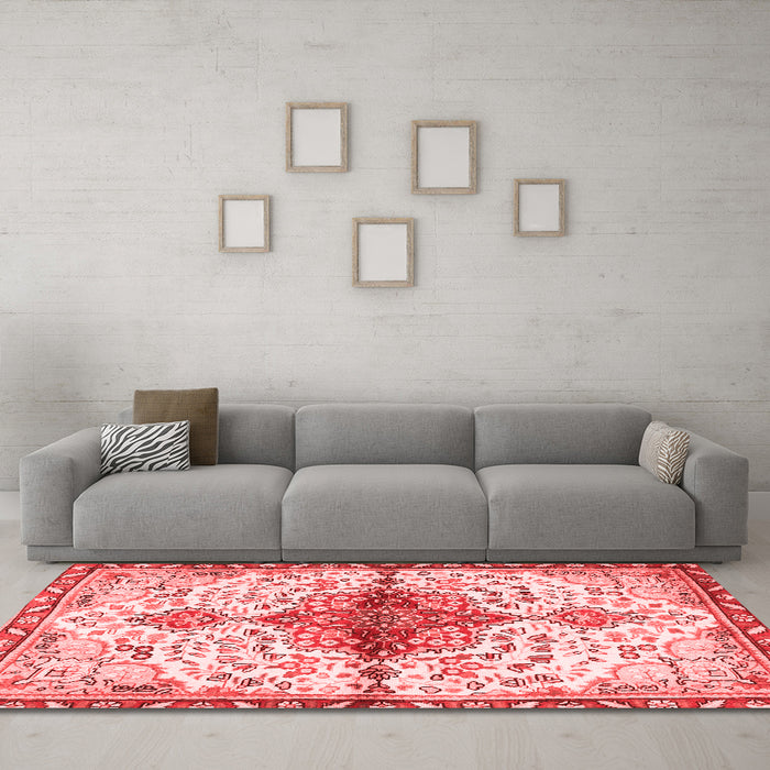 Traditional Red Washable Rugs
