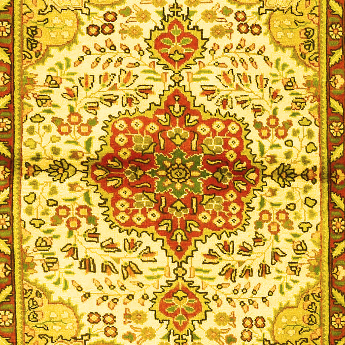Persian Yellow Traditional Rug, tr4339yw