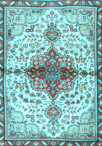 Persian Light Blue Traditional Rug, tr4339lblu