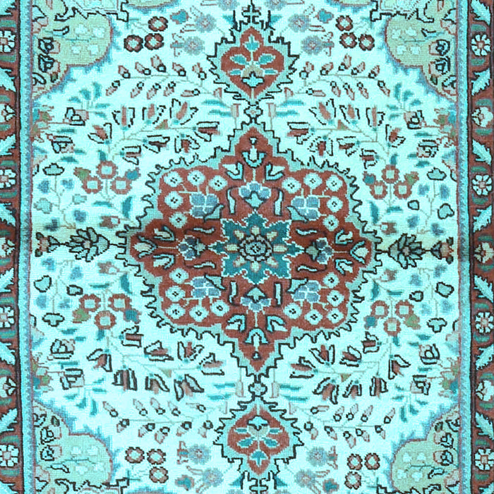 Persian Light Blue Traditional Rug, tr4339lblu