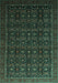 Persian Turquoise Traditional Rug, tr433turq