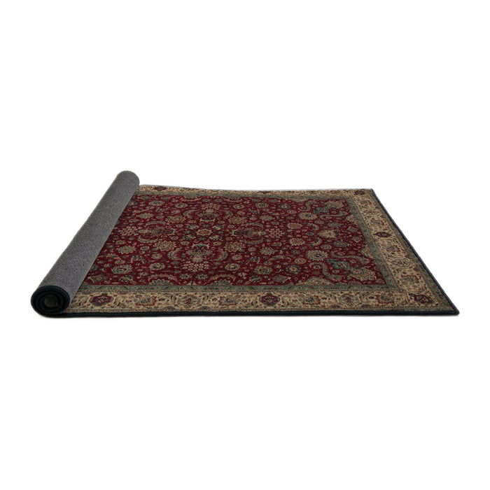 Sideview of Traditional Brown Persian Rug, tr434