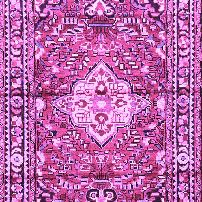 Medallion Purple Traditional Rug, tr4340pur