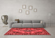 Traditional Red Washable Rugs