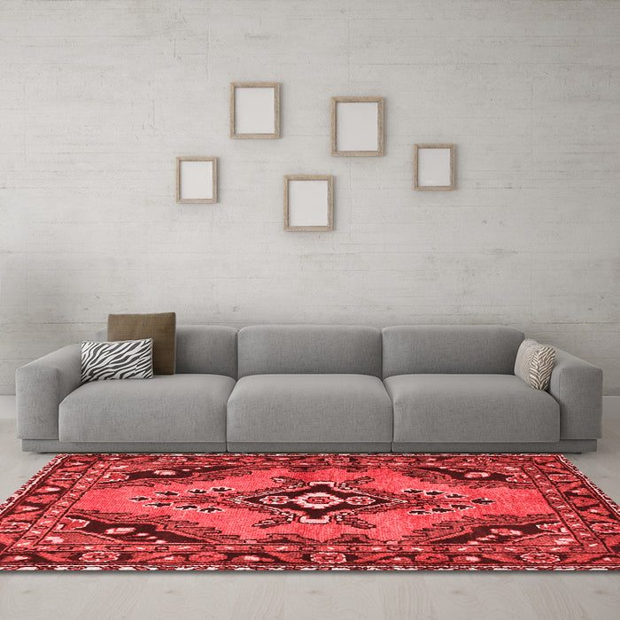 Traditional Red Washable Rugs
