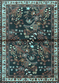 Persian Light Blue Traditional Rug, tr4342lblu