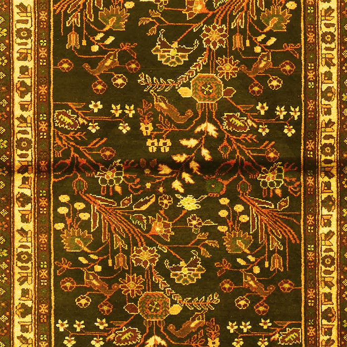 Persian Yellow Traditional Rug, tr4342yw
