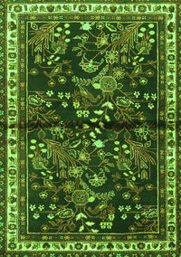 Persian Green Traditional Rug, tr4342grn