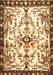 Animal Brown Traditional Rug, tr4343brn