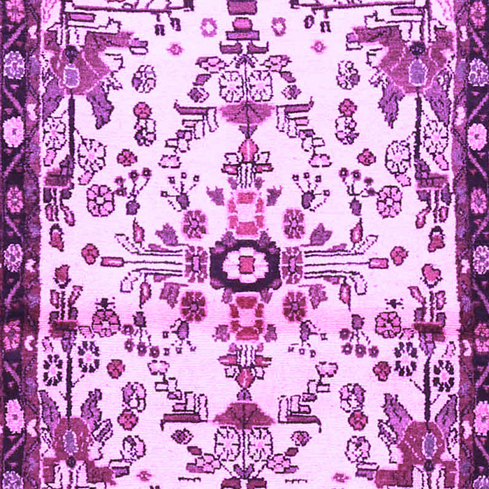 Machine Washable Animal Purple Traditional Area Rugs, wshtr4343pur