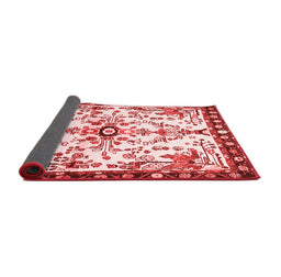 Animal Red Traditional Area Rugs