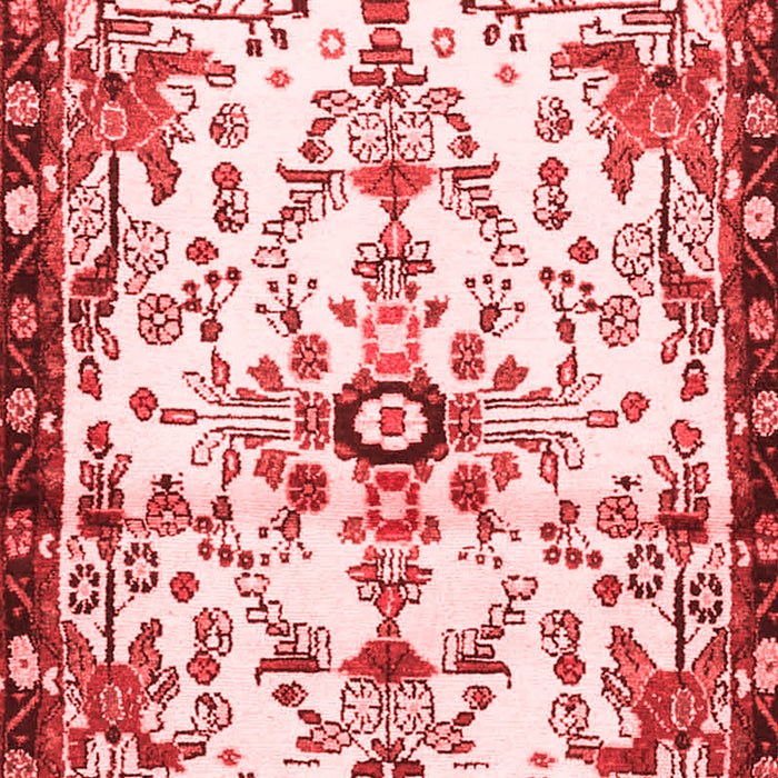 Machine Washable Animal Red Traditional Rug, wshtr4343red