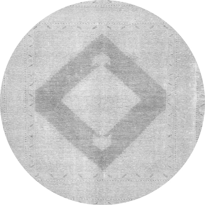 Machine Washable Persian Gray Traditional Rug, wshtr4344gry