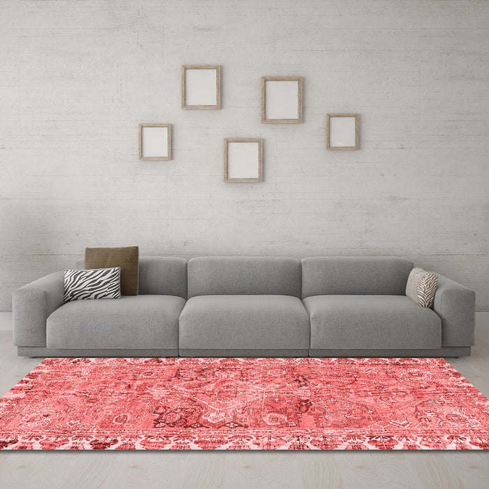 Traditional Red Washable Rugs