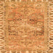 Serging Thickness of Persian Orange Traditional Rug, tr4345org