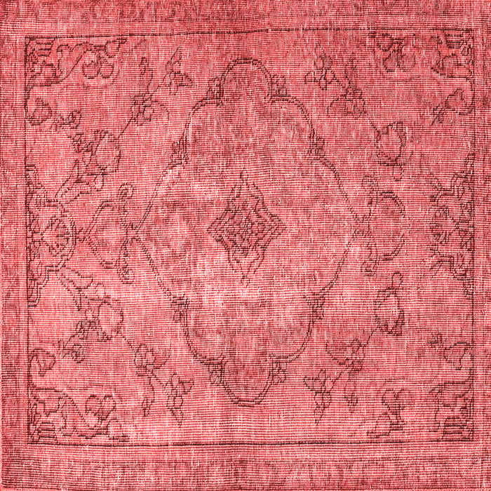 Machine Washable Persian Red Traditional Rug, wshtr4347red