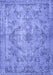 Persian Blue Traditional Rug, tr4347blu