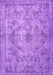 Persian Purple Traditional Rug, tr4347pur