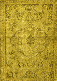 Persian Yellow Traditional Rug, tr4347yw