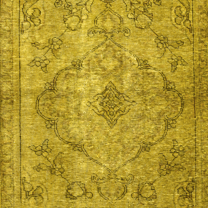 Persian Yellow Traditional Rug, tr4347yw