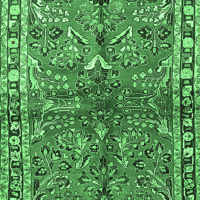 Persian Emerald Green Traditional Rug, tr4348emgrn