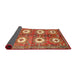 Sideview of Traditional Red Persian Rug, tr4349