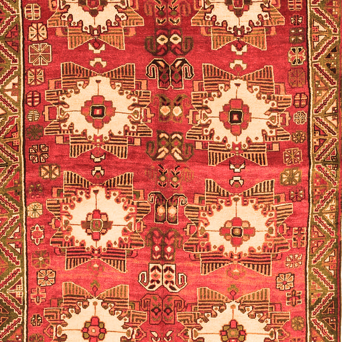 Persian Orange Traditional Rug, tr4349org