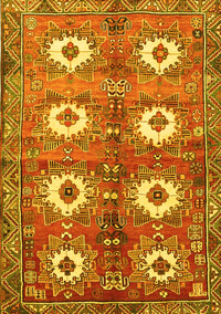 Persian Yellow Traditional Rug, tr4349yw