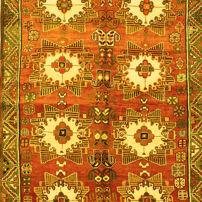 Persian Yellow Traditional Rug, tr4349yw