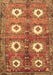 Machine Washable Persian Brown Traditional Rug, wshtr4349brn