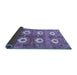 Sideview of Persian Blue Traditional Rug, tr4349blu