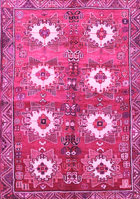 Persian Pink Traditional Rug, tr4349pnk