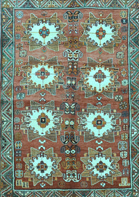 Persian Light Blue Traditional Rug, tr4349lblu