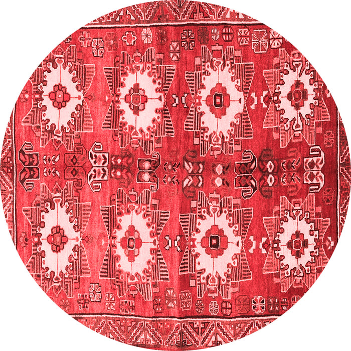 Machine Washable Persian Red Traditional Rug, wshtr4349red