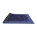 Sideview of Persian Blue Traditional Rug, tr434blu