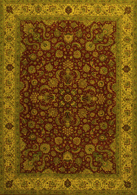 Persian Yellow Traditional Rug, tr434yw
