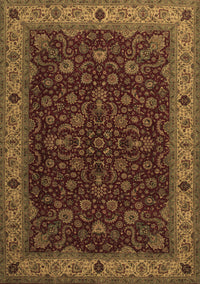 Persian Brown Traditional Rug, tr434brn