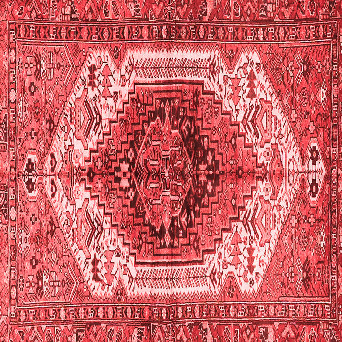 Machine Washable Persian Red Traditional Rug, wshtr4350red