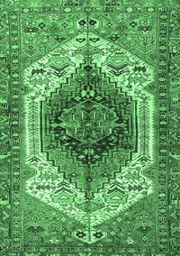 Persian Emerald Green Traditional Rug, tr4350emgrn